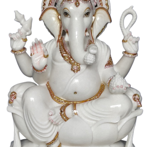 ganesha marble murti